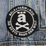 Die Ärzte Logo Patch – Die Beste Band der Welt Iron-On