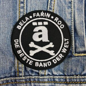 Die Ärzte Logo Patch – Die Beste Band der Welt Iron-On