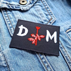 Depeche Mode | British synth-pop | Dave Gahan | Martin Gore | Electronic Rock | Embroidered Patch Badge Applique Iron on | Trendy | DIY | Decorative | Collectible