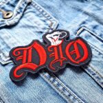 Dio | American Heavy Metal | Ronnie James Dio | Holy Diver | Heaven And Hell | Embroidered Patch Badge Applique Iron on | Trendy | DIY | Decorative | Collectible