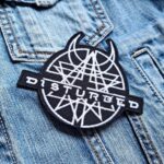 Disturbed | American Rock | David Draiman | The Sickness | Hard Rock | Embroidered Patch Badge Applique Iron on | Trendy | DIY | Decorative | Collectible