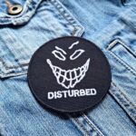 Disturbed | American Rock | David Draiman | The Sickness | Hard Rock | Embroidered Patch Badge Applique Iron on | Trendy | DIY | Decorative | Collectible