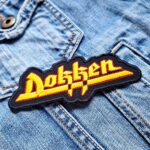 Dokken | American Rock | Breaking The Chains | 80s Rock | Embroidered Patch Badge Applique Iron on | Trendy | DIY | Decorative | Collectible