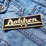 Dokken | American Rock | Breaking The Chains | 80s Rock | Embroidered Patch Badge Applique Iron on | Trendy | DIY | Decorative | Collectible