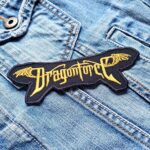 Dragonforce | Dragon Force | British Power Metal | Herman Li | Guitar Heroics | Embroidered Patch Badge Applique Iron on | Trendy | DIY | Decorative | Collectible