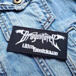 Dragonforce | Dragon Force | British Power Metal | Herman Li | Guitar Heroics | Embroidered Patch Badge Applique Iron on | Trendy | DIY | Decorative | Collectible