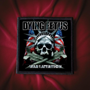 Dying Fetus War of Attrition Patch | 4"x4" Sublimated Death Metal Patch