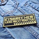 Eisbrecher | German Neue Deutsche Härte | Industrial Metal | Rock And Roll | Embroidered Patch Badge Applique Iron on | Trendy | DIY | Decorative | Collectible