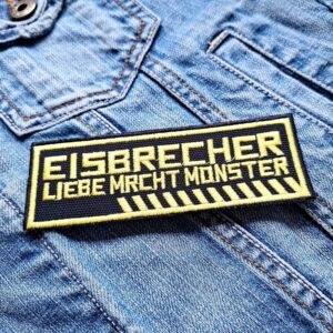 Eisbrecher | German Neue Deutsche Härte | Industrial Metal | Rock And Roll | Embroidered Patch Badge Applique Iron on | Trendy | DIY | Decorative | Collectible