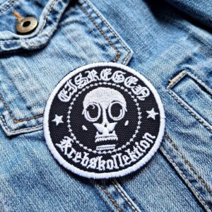 Eisregen | German Extreme Metal Band | Krebskolonie | Embroidered Patch Badge Applique Iron on | Trendy | DIY | Decorative | Collectible