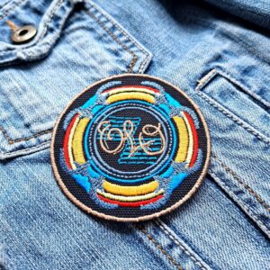 Electric Light Orchestra | British Rock | ELO | Jeff Lynne | Embroidered Patch Badge Applique Iron on | Trendy | DIY | Decorative | Collectible