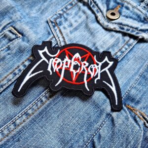 Emperor | Norwegian Black Metal Band | In The Nightside Eclipse | Embroidered Patch Badge Applique Iron on | Trendy | DIY | Decorative | Collectible