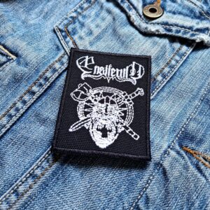 Ensiferum | Finnish Folk Metal Band | One Man Army | Viking Themes | Metal band | Viking | Embroidered Patch Badge Applique Iron on | Trendy | DIY | Decorative | Collectible