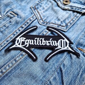 Equilibrium | German Folk Metal Band | Sagas | Rekreatur | Viking | Embroidered Patch Badge Applique Iron on | Trendy | DIY | Decorative | Collectible