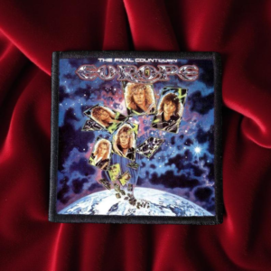 Europe The Final Countdown Patch | 4"x4" Sublimated Rock Band Patch