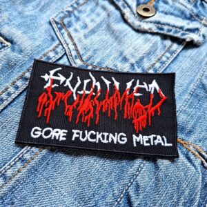 Exhumed | American Deathgrind Band | Gore Metal | All Guts | Embroidered Patch Badge Applique Iron on | Trendy | DIY | Decorative | Collectible