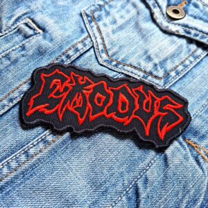 Exodus | American Thrash Metal | Bonded By Blood | Thrash Metal Pioneers | Embroidered Patch Badge Applique Iron on | Trendy | DIY | Decorative | Collectible