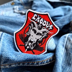 Exodus | American Thrash Metal | Bonded By Blood | Thrash Metal Pioneers | Embroidered Patch Badge Applique Iron on | Trendy | DIY | Decorative | Collectible