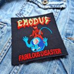 Exodus | American Thrash Metal | Bonded By Blood | Thrash Metal Pioneers | Embroidered Patch Badge Applique Iron on | Trendy | DIY | Decorative | Collectible
