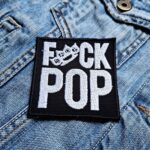 Five Finger Death Punch F*CK POP Brass Knuckles Patch Iron-On