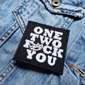 Five Finger Death Punch One Two Rock You Patch Iron-On