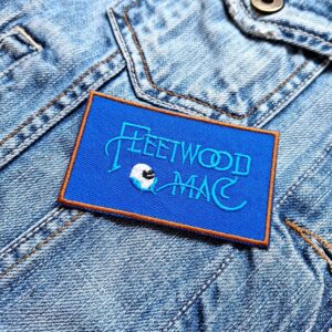 Fleetwood Mac | British-American Rock Metal Band | Rock And Roll | Embroidered Patch Badge Applique Iron on | Trendy | DIY | Decorative | Collectible