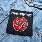 Foo Fighters Classic Red Logo Patch – Iron-On
