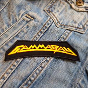 Gamma Ray Speed | German Power Metal Band | Kai Hansen | Embroidered Patch Badge Applique Iron on | Trendy | DIY | Decorative | Collectible