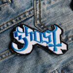 Ghost Blue Logo Patch – Iron-On