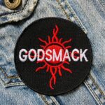 Godmsack | American Rock Band | Sully Erna | Post-grunge | Embroidered Patch Badge Applique Iron on | Trendy | DIY | Decorative | Collectible