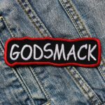 Godmsack | American Rock Band | Sully Erna | Post-grunge | Embroidered Patch Badge Applique Iron on | Trendy | DIY | Decorative | Collectible