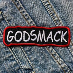 Godmsack | American Rock Band | Sully Erna | Post-grunge | Embroidered Patch Badge Applique Iron on | Trendy | DIY | Decorative | Collectible