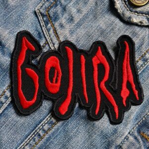 Gojira | French Heavy Metal | Magma | Technical Death Metal | Embroidered Patch Badge Applique Iron on | Trendy | DIY | Decorative | Collectible