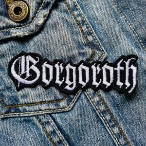 Gorgoroth | Norwegian Black Metal | Pentagram | Gaahl | Embroidered Patch Badge Applique Iron on | Trendy | DIY | Decorative | Collectible