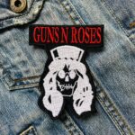Guns N' Roses Skull Logo Embroidered Patch – Iron-On