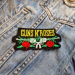 Guns N' Roses Pistols & Roses Logo Patch – Iron-On