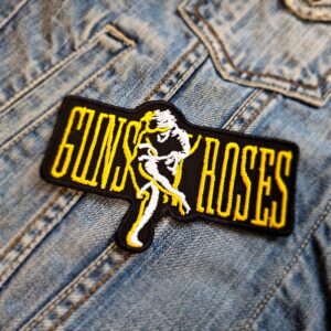 Guns N' Roses Dancing Skeleton Logo Patch – Iron-On