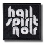 Hail spirit noir | Embroidered Patch Badge Applique Iron on | Trendy | DIY | Decorative | Collectible