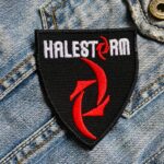 Halestorm | American Rock Band | Lzzy Hale | Hard Rock | Embroidered Patch Badge Applique Iron on | Trendy | DIY | Decorative | Collectible