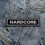 Hardcore | Aggressive | Intense | Minor Threat | Bad Brains | Embroidered Patch Badge Applique Iron on | Trendy | DIY | Decorative | Collectible
