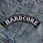 Hardcore | Aggressive | Intense | Minor Threat | Bad Brains | Embroidered Patch Badge Applique Iron on | Trendy | DIY | Decorative | Collectible