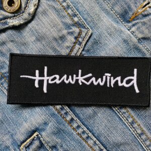 Hawkwind | British Space Rock Band | Dave Brock | Embroidered Patch Badge Applique Iron on | Trendy | DIY | Decorative | Collectible