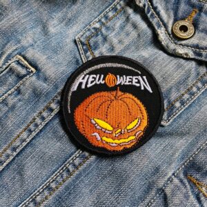 Helloween | German Power Metal Band | Iron Fist | Gentry | Embroidered Patch Badge Applique Iron on | Trendy | DIY | Decorative | Collectible