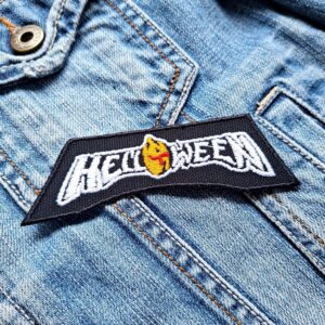 Helloween | German Power Metal Band | Iron Fist | Gentry | Embroidered Patch Badge Applique Iron on | Trendy | DIY | Decorative | Collectible