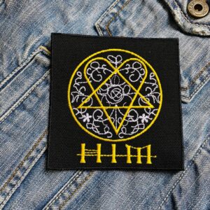 HIM | Finnish Gothic Metal Band | Mige | Linde | Embroidered Patch Badge Applique Iron on | Trendy | DIY | Decorative | Collectible