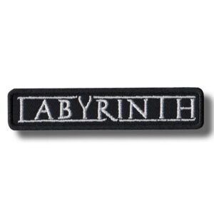 Labyrinth | Embroidered Patch Badge Applique Iron on | Trendy | DIY | Decorative | Collectible