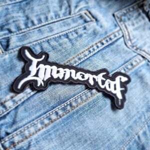 Immortal Band Logo Patch – Iron-On