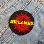 In Flames | Swedish Melodic Death Metal Band | The Jester Race | Embroidered Patch Badge Applique Iron on | Trendy | DIY | Decorative | Collectible