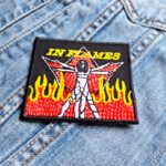 In Flames | Swedish Melodic Death Metal Band | The Jester Race | Embroidered Patch Badge Applique Iron on | Trendy | DIY | Decorative | Collectible
