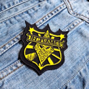 In Flames | Swedish Melodic Death Metal Band | The Jester Race | Embroidered Patch Badge Applique Iron on | Trendy | DIY | Decorative | Collectible